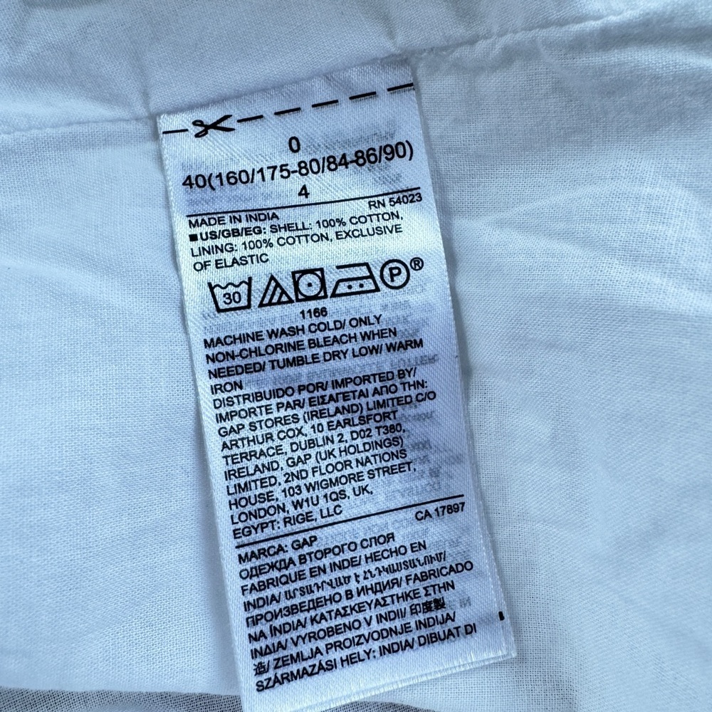 Gap white maxi sundress size 0 - Picture 11 of 12